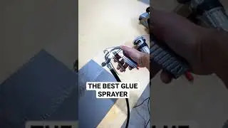 🤯SPRAYING ON GLUE‼️❓#shorts