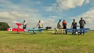1/4 SCALE PRECEDENT STAMPE RC BIPLANES DISPLAY AT THE SOUTHERN HEADCORN MODEL SHOW # 2 - 2023