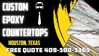 Custom Beauitful Epoxy Countertops | Houston, Texas