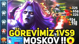 GÖREVİMİZ 1VS9 : MOSKOV JİN İŞ BAŞINDA - Mobile Legends