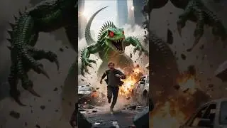 Giant Mutant Lizard Destroys the City! | Epic Monster Attack | Mutant Apocalypse