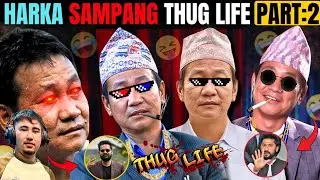 Harka Sampang Thug Life Reaction | Savage Moments Review!