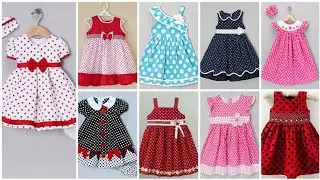 30+ Polka Dot Print Baby Frocks || Baby Frock Design || Baby Girl Frock Design