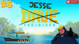 IT'S SHARK SEASON | Dave the Diver (LIVE) - Part 5