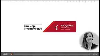 Financial Integrity Hub: Considering Trade-Based Money Laundering with Dr Jamie Ferril
