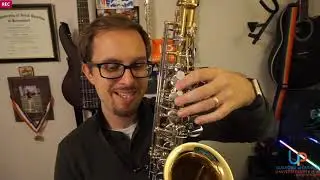 Alto Saxophone-put it together and hold it!