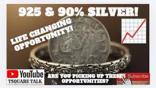 SILVER & THE OPPORTUNITY OF A LIFETIME #preciousmetals #silver #925silver #silverstacking #investing