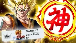 GRINDING FOR GOD RANK - BR 70! Top 300 PvP w/ Super Saiyans! (Dragon Ball LEGENDS PvP)