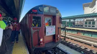 MTA IRT Jerome Avenue Line : 2023 Yankees Home Opener Lo-V & TOMC @ 161st Street - Yankee Stadium