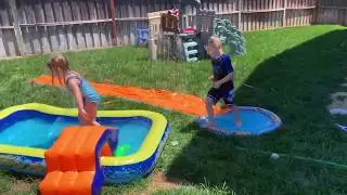 Splash park backyard fun!