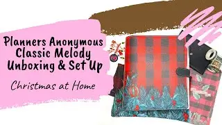Unboxing & Setup of Planners Anonymous Christmas at Home Melody with Judi of JLBCrafts (and Jazpur)