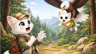 Meomeo&rsquo;s Brave Rescue &ndash; Saving Meomeo Kitten from a Giant Eagle 🐱🦅❤️