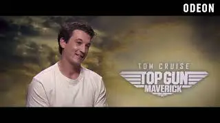 ODEON meets the new aviators from the Top Gun 2 cast | Miles Teller, Joseph Kosinski, and more!