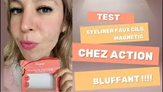 Test avis kit eyeliner faux cils Magnetic Action - Bonjoli