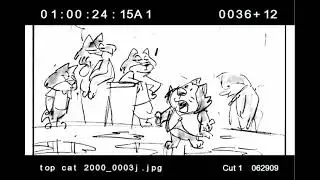 Top Cat The Movie Story Reel