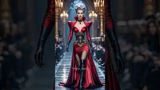 Disney Villains as Super Models #disney #disneyprincesses #fashion