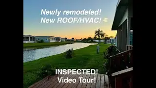 COLONY COVE NORTH SECTION 55+ MOBILE HOME COMMUNITY;  4-POINT INSPECTION! LAUREL LAKE VIEWS!