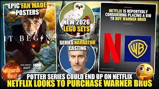 Harry Potter Series Could End Up on NETFLIX!? | New AMAZING Posters & Lego Sets!