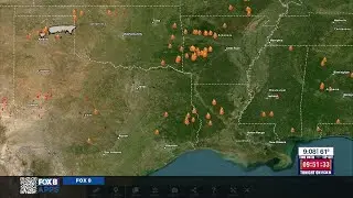 Texas Wildfires and Louisiana burn bans