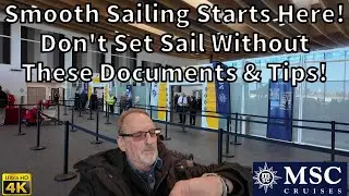 Embarkation Essentials MSC Euribia Pre Cruise Documents Process Unveiled