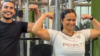 Female best Shoulder workout for junior & senior Big bull gym coach vishal dayalpur karawal nagar