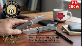 Midgards-Messer  Iggdrasil Titan EDC .