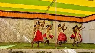 Vande bharti dance 😱🥰 in school gathering program 2025
