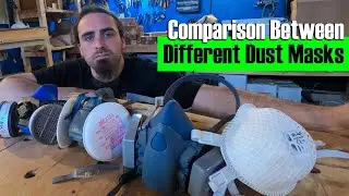 Comparison Between Different Dust Masks - 3M, JSP, Vitrex