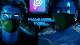 Neon Glowing Vector Art in PicsArt 😈  || PicsArt Vector Art Photo Editing Tutorial || B&agrave;d B&oslash;y