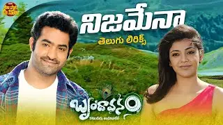 Nijamena Telugu Lyrical Song | Brindavanam | Jr NTR, Kajal Aggarwal | Thaman S | Maa Paata Mee Nota