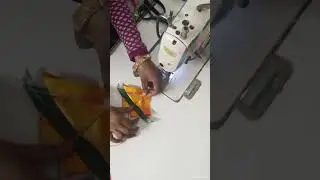 # short# sewing easy fabric latkan design # easy method # trending # shorts.