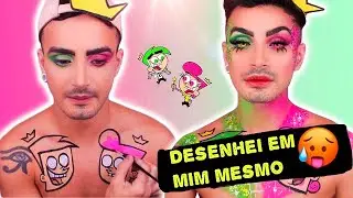 6 HORAS DE MAKE, VALEU APENA? COSMO E WANDA, HELP!!| Victor Nogueira