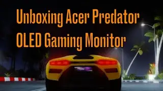 Acer Predator X34 VBMIIPHUZX 34'' Curved 1440p Unboxing + Epic PS5 Asphalt Legends Showdown!