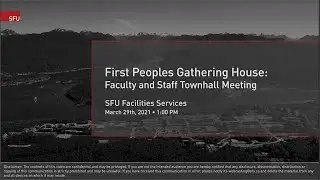 First Peoples&rsquo; Gathering House Townhall