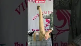 The most popular blonde hair color of all time: Blonde hair extensions 100% human hair 26 inches