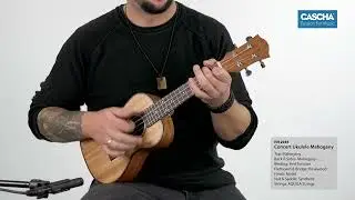 Cascha Mahogany Concert Ukulele HH 2035 - Sound Demo