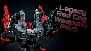 Transformers Generations: Legacy || Red Cog (Rog) with WFC weapons pack
