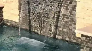 Modern Backyard Pool Design in Edgewater, Fate, TX | Venture Custom Pools