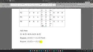 Banker's Algorithm with Request Safe State