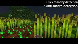 SkyCracker farming macro - Hypixel SkyBlock macro