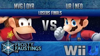 FFIX Smash 4 LOSERS FINALS - MVG | dyr (Diddy Kong) vs UR | Ned (Mario, Cloud)