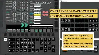 How to Lock Macro Variables ranging #500 to #999 using Parameter[Fanuc Controller]