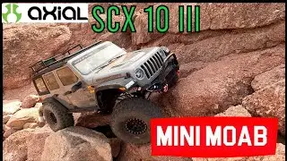 Mini Moab AZ Desert RC Crawling with the Axial SCX10 iii Jeep JL