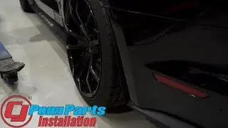 2015-2023 Mustang V6/EcoBoost/GT California Pony Cars Splash Shield NXT Gen ABS Set Installation
