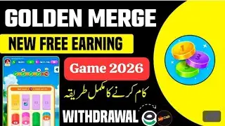 Golden Merge New Free Erning App ll withdraw Complete Details ll Full Overview,, 