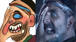 maar khayega Song drawing meme - bachchan pandey -akshay kumar - kriti sanon