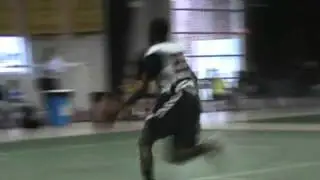 Jerry Myles 13 year old 8th grader dunks in AAU Game