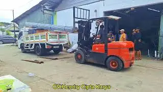 Kirim steel pipa conduit ((HCK)) 6 Mtr ke NTB #conduithck  #conduitfiting  #bongkarmuatan