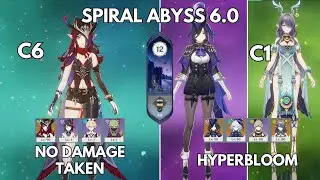 C6 Chasca Solo/Clorinde & C1 Lauma Hyperbloom | Spiral Abyss 6.0/Luna I