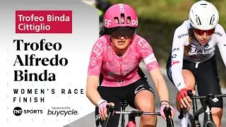 NAIL BITING FINISH! 😬 | Women's Trofeo Alfredo Binda 2025 Final KM's | TNT Sports Cycling